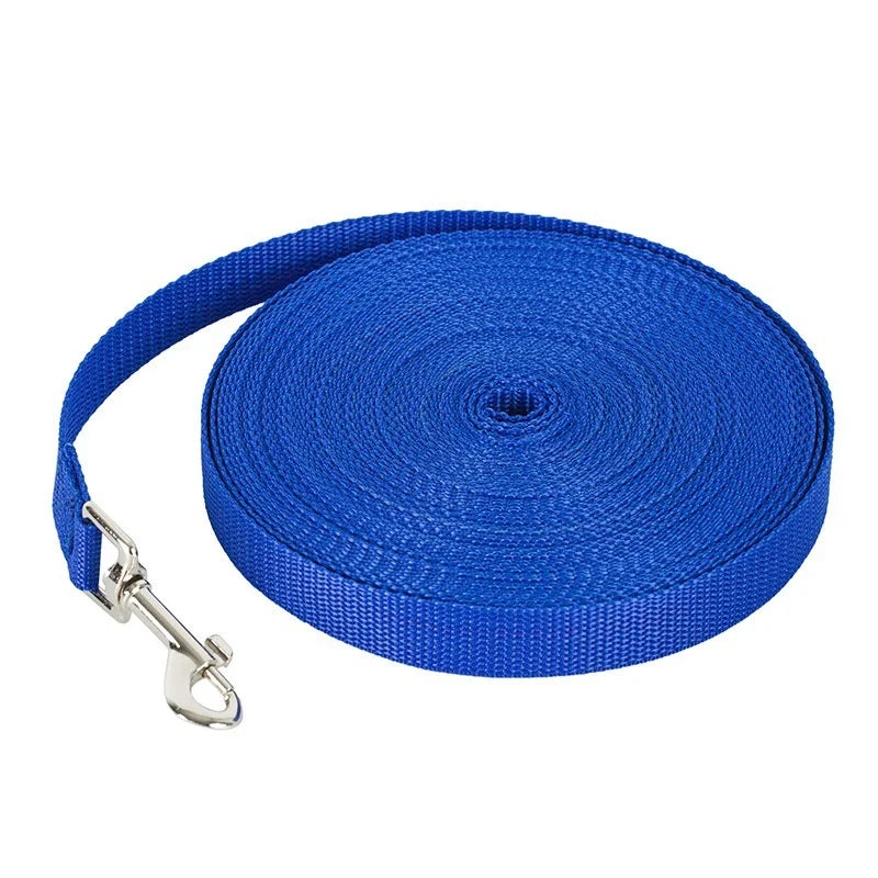 Solid Dog Leash For Large Dogs Pet Puppy Walking Training Lead Rope Big Dog Nylon Rope Long Leashes
