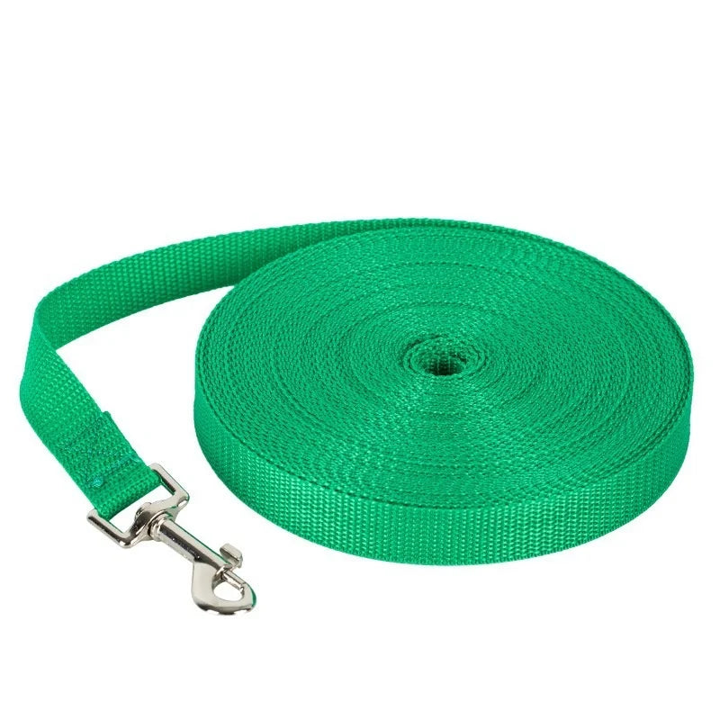Solid Dog Leash For Large Dogs Pet Puppy Walking Training Lead Rope Big Dog Nylon Rope Long Leashes